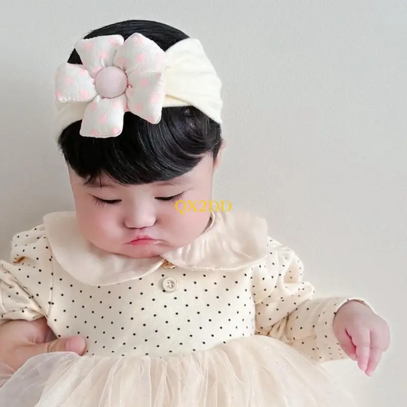 Diadema Klan para niña recién nacida – Accesorio de cabello suave - imagen 5