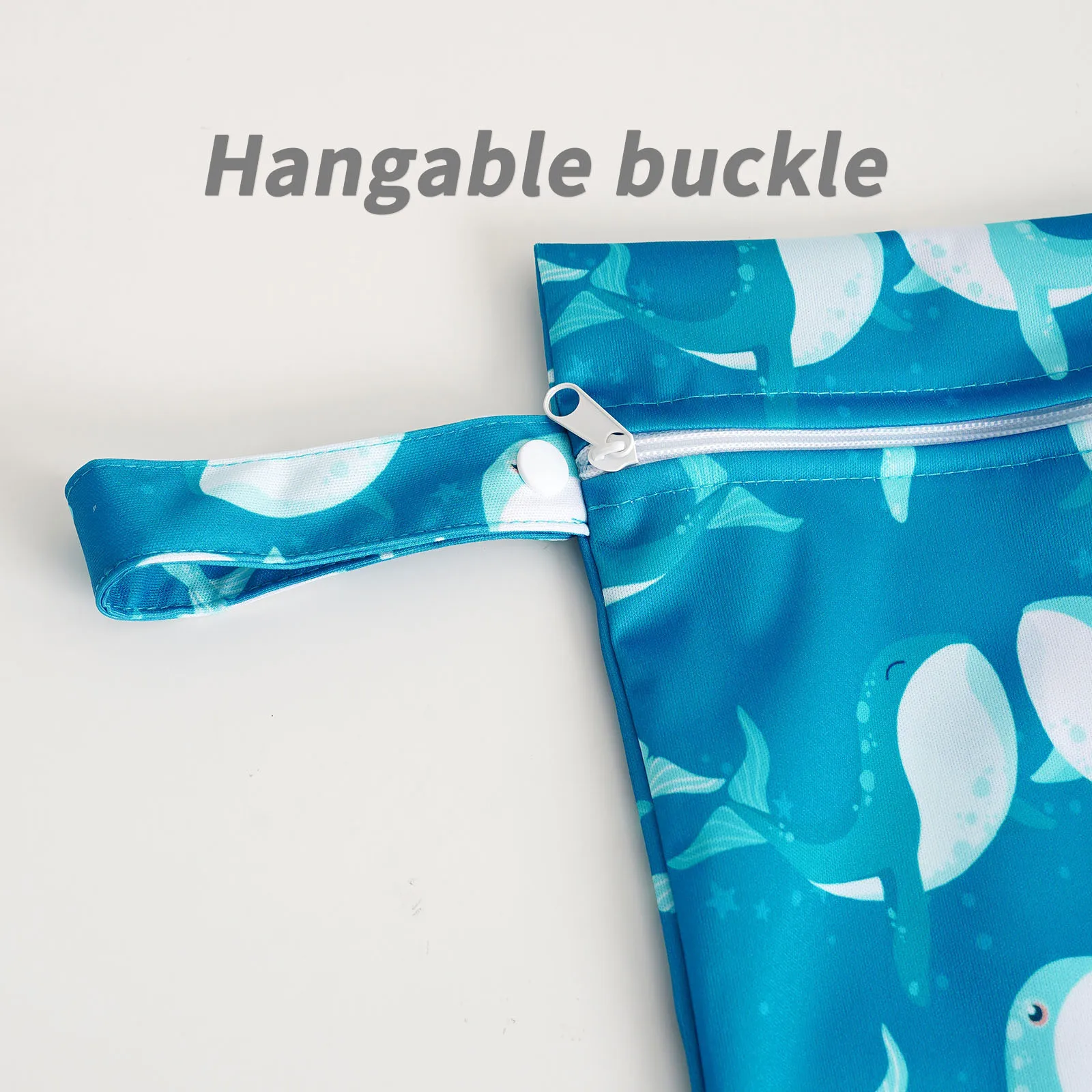 Happyflute Bolsa impermeable para pañales de tela, húmedo y seco - imagen 3