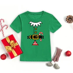 Camiseta Papá Noel infantil para fiestas de Navidad