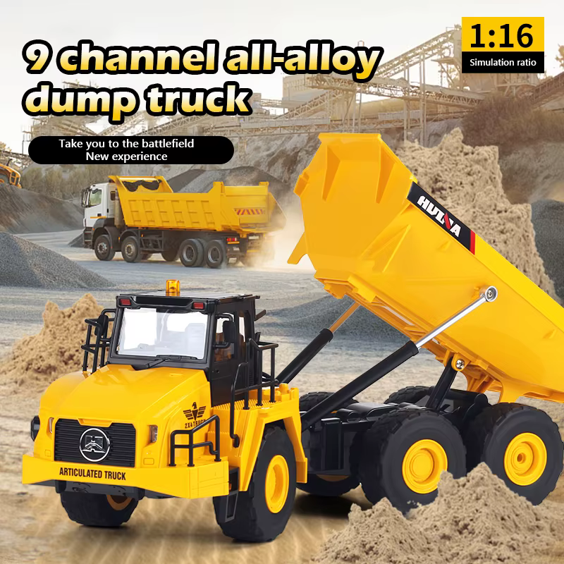 Huina 1553 excavadora RC de control remoto eléctrica para niños - imagen 5