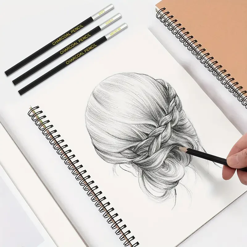 Set de 20 lápices de grafito para niños – Madera preafilada profesional - imagen 5