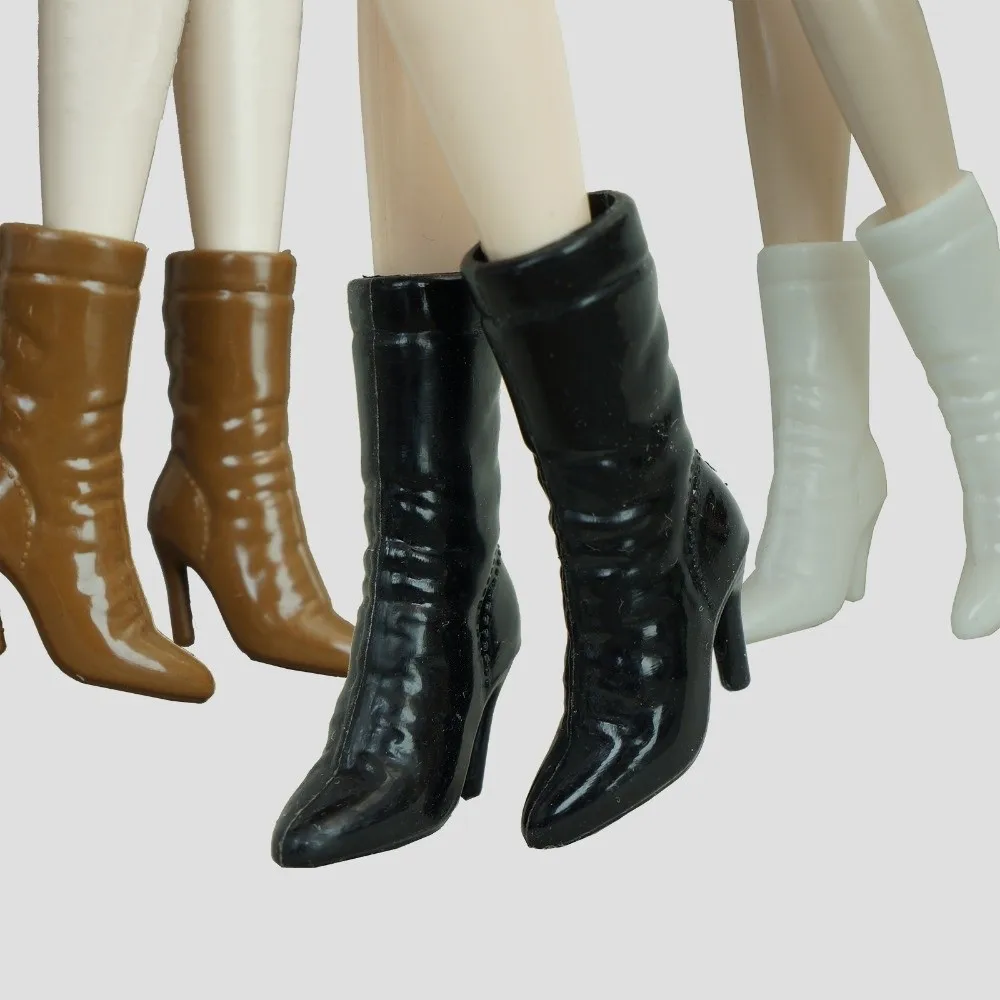 Botas para muñecas de plástico, varios estilos, diseño realista - imagen 4