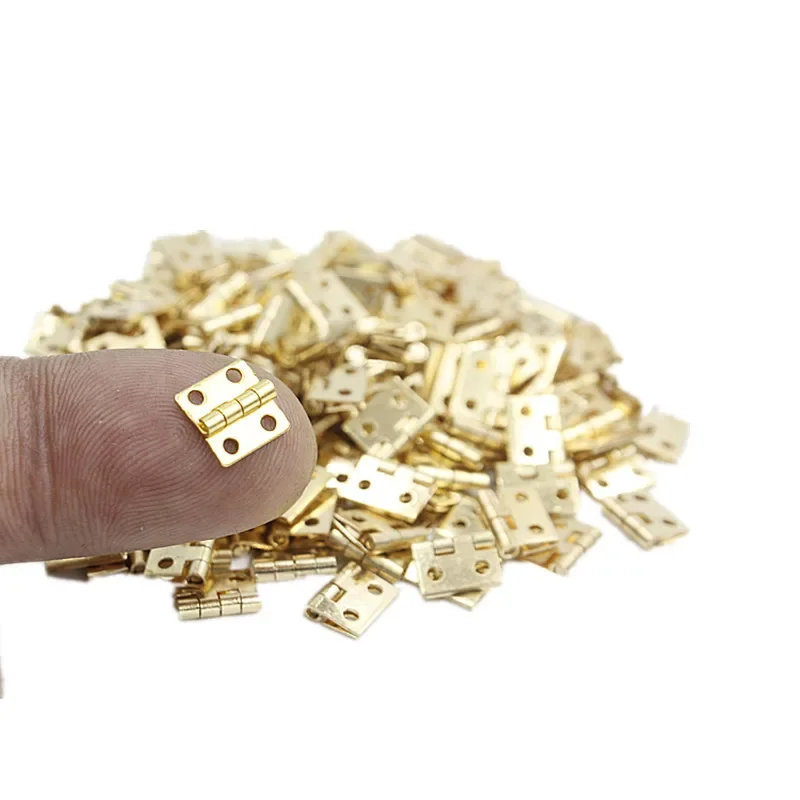 Mini bisagras plegables de cobre para juguete artesanal