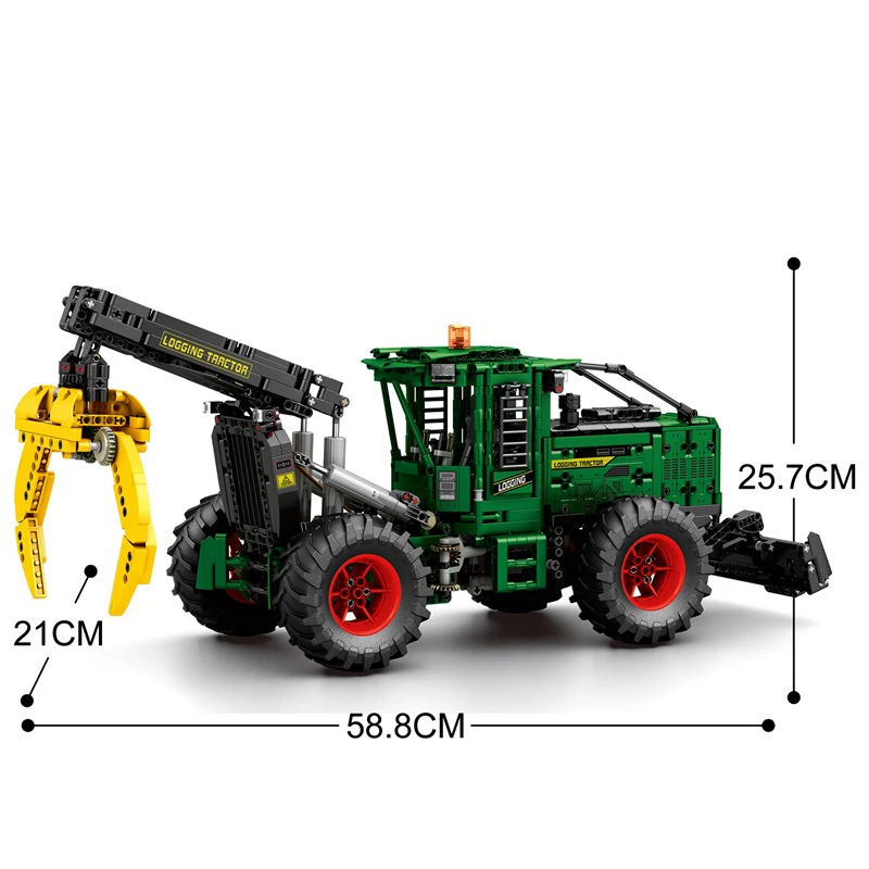 Tractor de madera teledirigido para niños – juguete educativo - imagen 5