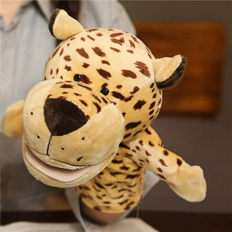 Marionetas de dedo de felpa con dibujos animados para niños suaves - imagen 4