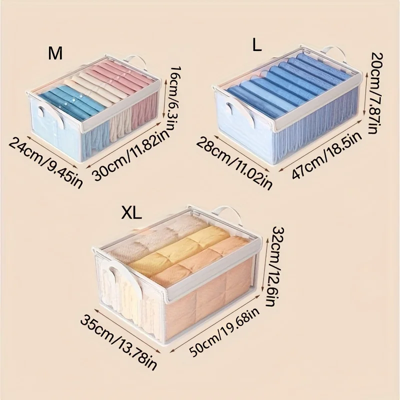 Caja de almacenamiento PVC extra grande plegable, a prueba de polvo - imagen 3