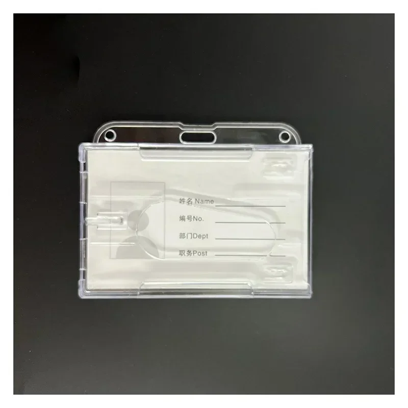 Portainsignias hospital con mosquetón retráctil – Clip para badges - imagen 2