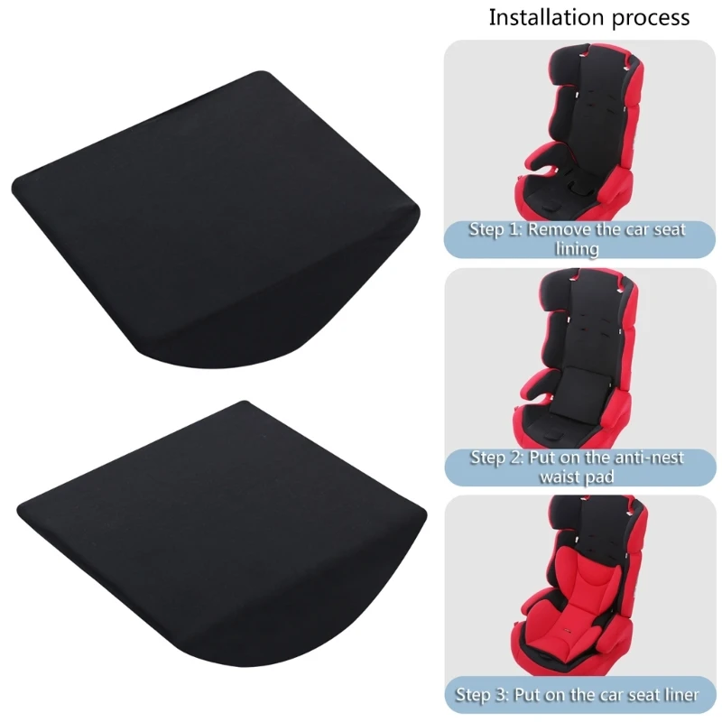 Almohada lumbar para bebé - anti-rebote y soporte de espalda en coche - imagen 4