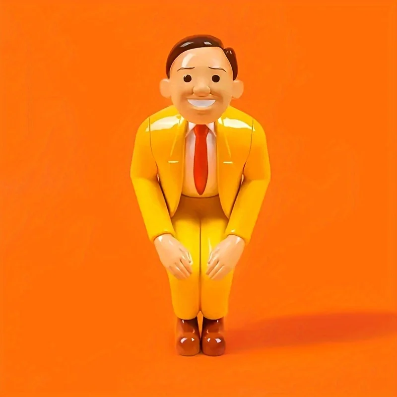 Estatua infantil de personaje dibujada a mano – Regalo y decoración
