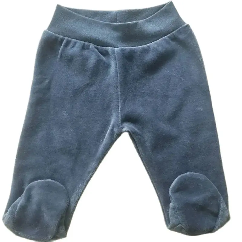Pantalones de terciopelo para bebé con cintura elástica - imagen 2