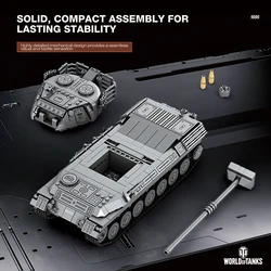 Bloques de construcción del tanque Leopard 1 de guerra fría