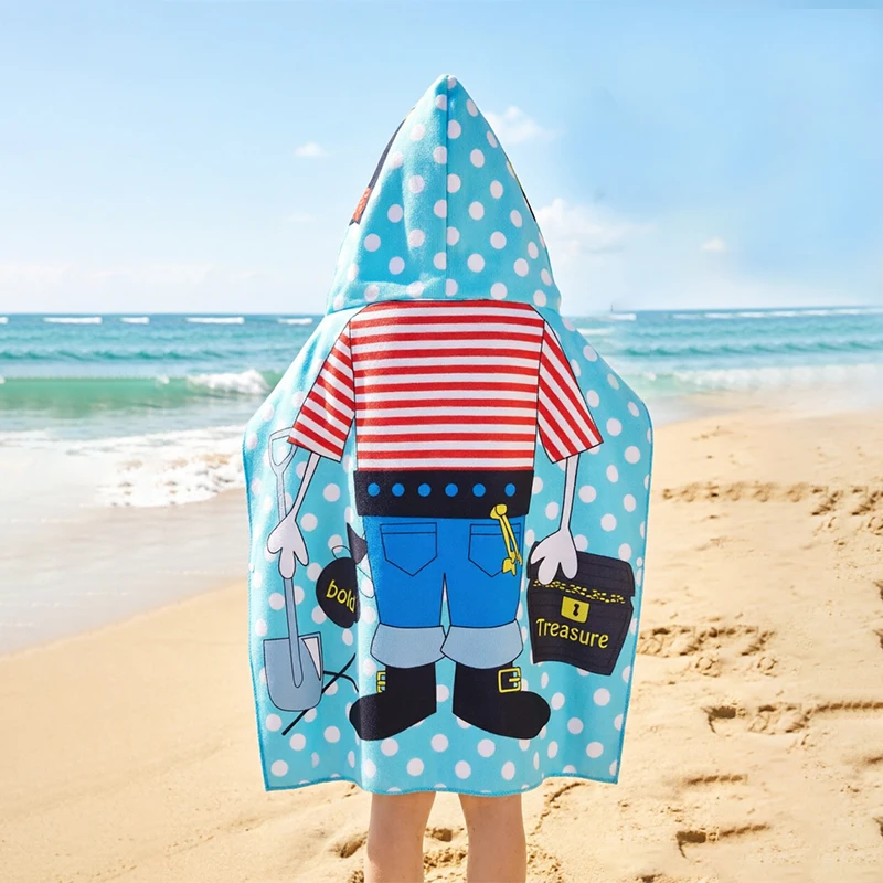Albornoz de verano para bebés y niños de secado rápido - imagen 2