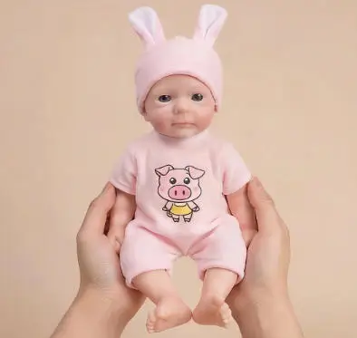 NPK Reborn Felicia, muñeca reborn de silicona elástica con cuerpo - imagen 2