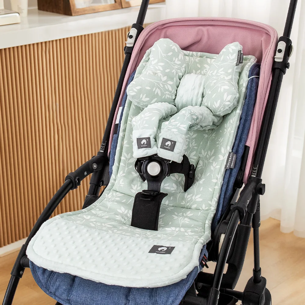 Cojín para cochecito 3 uds – Almohadas para la cabeza y funda cinturón - imagen 5