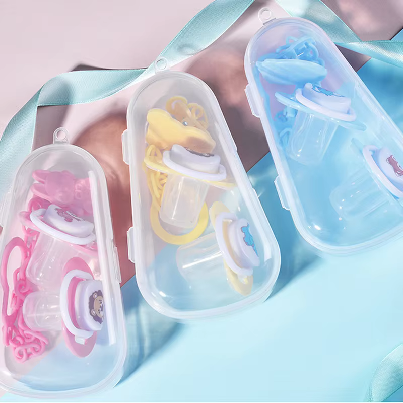 Organizador transparente multiusos para accesorios de bebé