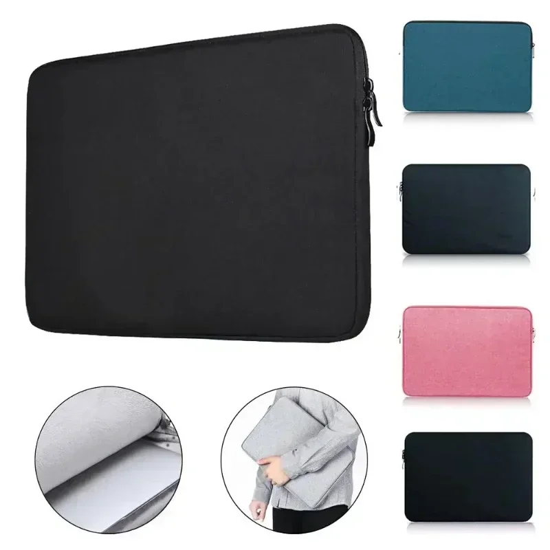 Bolsa para portátil acolchada con funda suave y protección MacBook