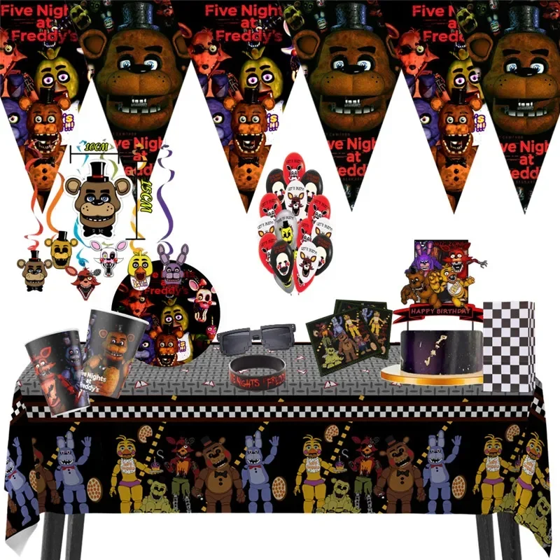 Platos y tazas FNAF
