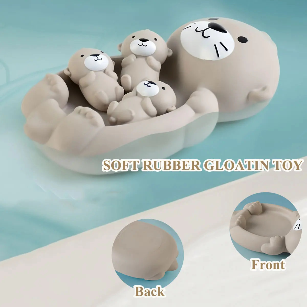 Mini piscina inflable con juguetes