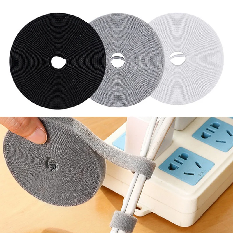 Organizador de cables reutilizable con bridas y protección de datos - imagen 3