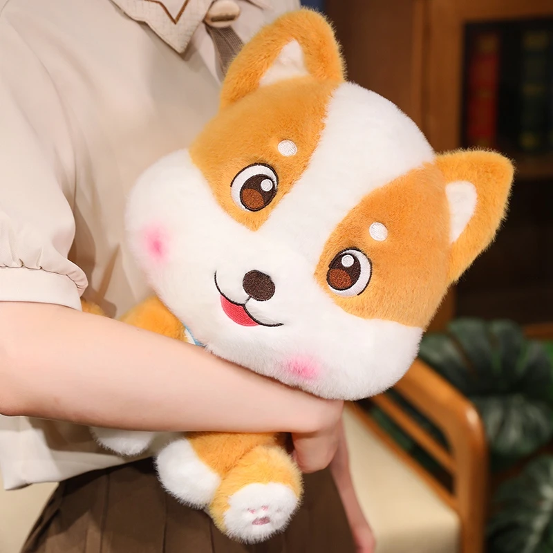 Peluche almohada de corgi suave para niños – regalo cumpleaños - imagen 5