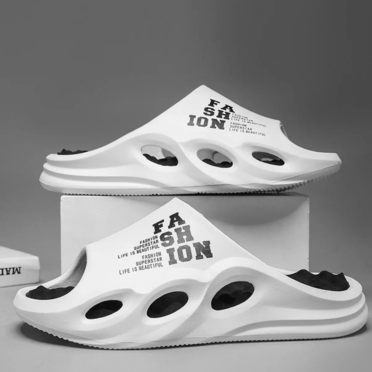 Zapatillas de ducha antideslizantes para hombre, verano - imagen 3