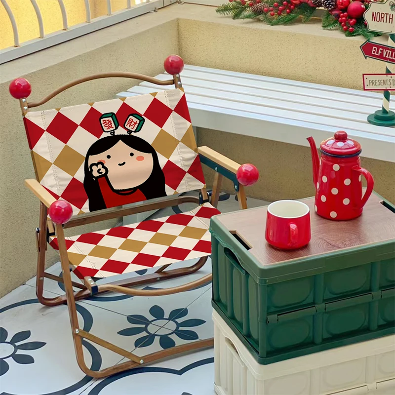 Silla plegable con pies antideslizantes para playa y camping - imagen 4
