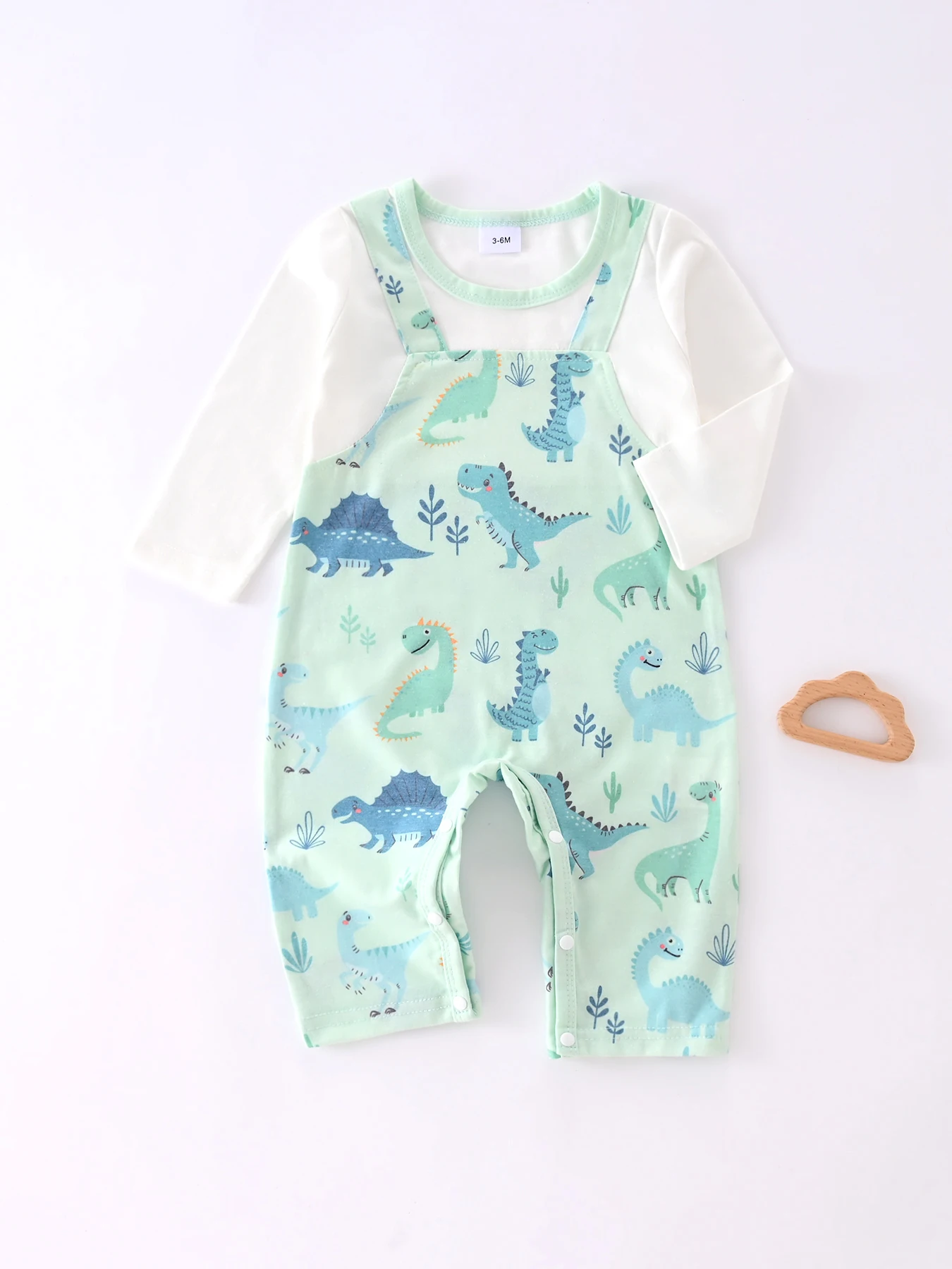 Body bebé verano unisex de algodón – Estampado moderno manga corta