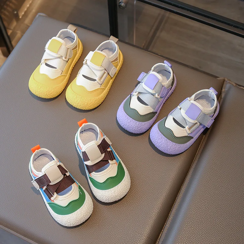 Zapatillas deportivas infantiles con suela blanda y antideslizante - imagen 3