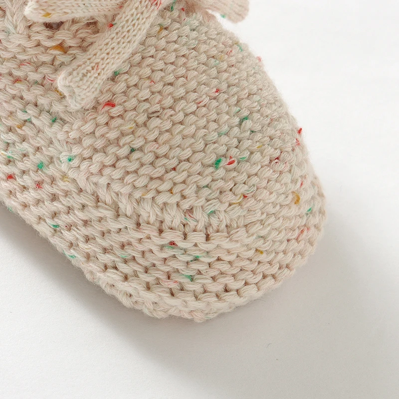 Zapatos primeros caminantes bebé suela suave antideslizante con lazo - imagen 4