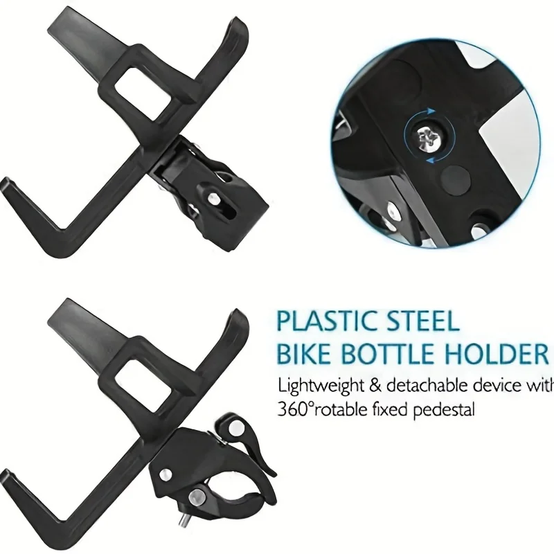 Portabotellas giratorio de trescientos sesenta grados para bicicletas - imagen 3
