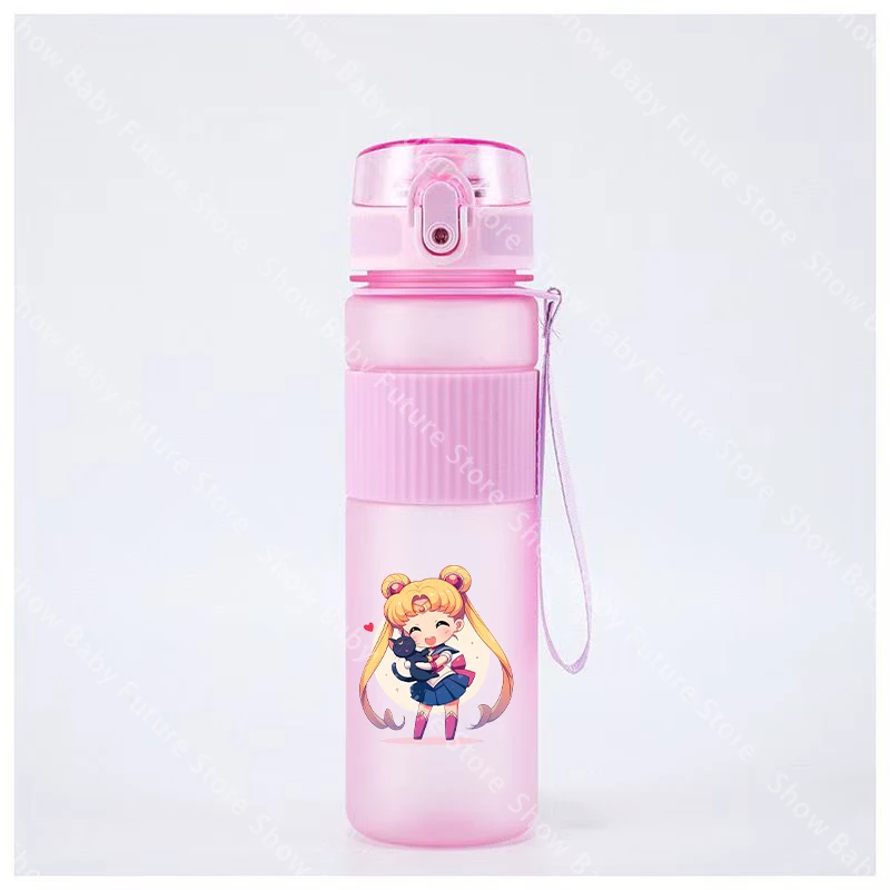 Botella de agua deportiva Sailor Moon sin fugas para gimnasio - imagen 5