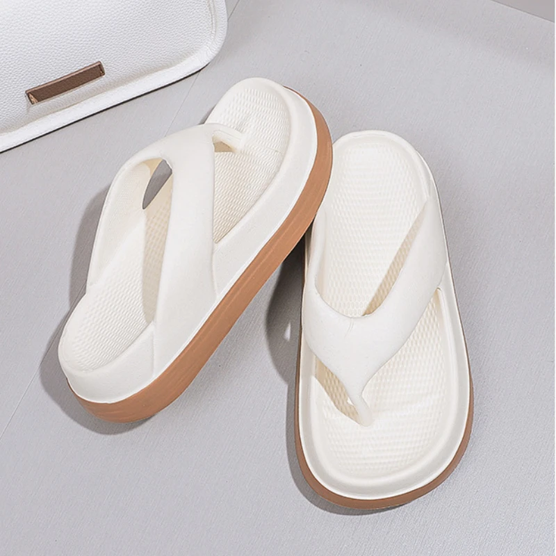 Chanclas playa niña – Sandalias plataforma antideslizante verano