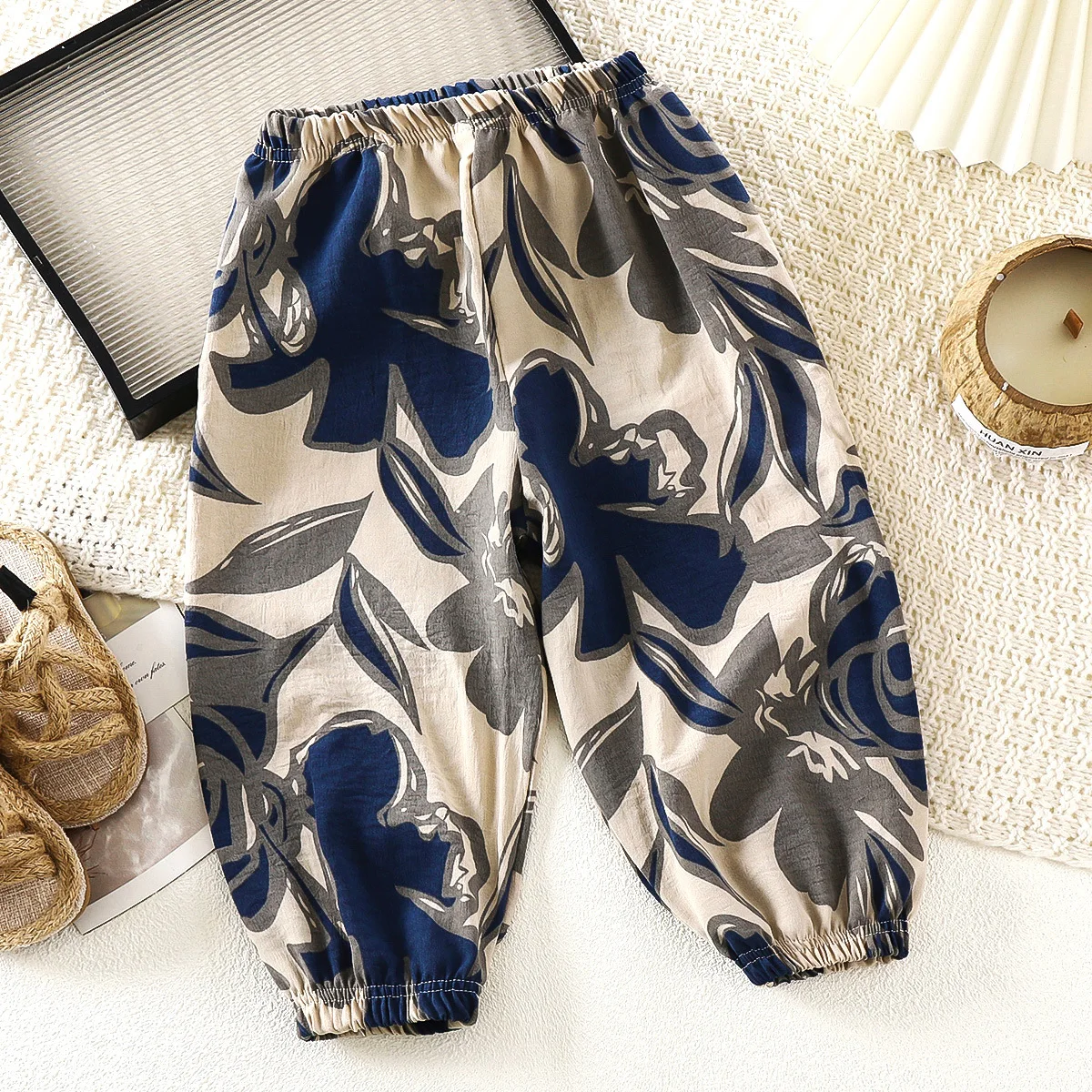 Pantalones antimosquitos de bebé frescos y ligeros para verano - imagen 2