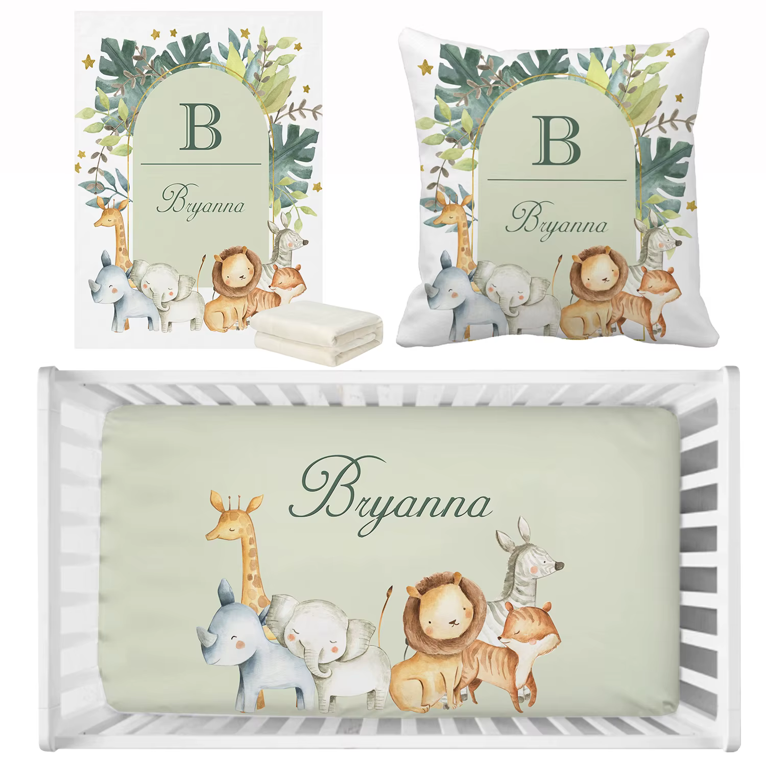 Funda de almohada personalizada con nombre