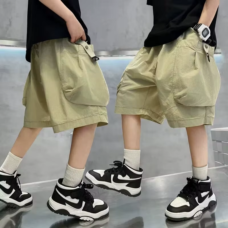 Pantalones cortos de verano para niño – estilo cómodo y bolsillos - imagen 5