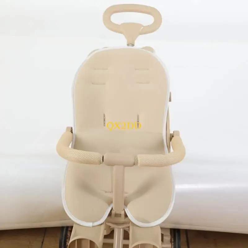 Cochecito bebé QX2D con amortiguación y funda extraíble fácil