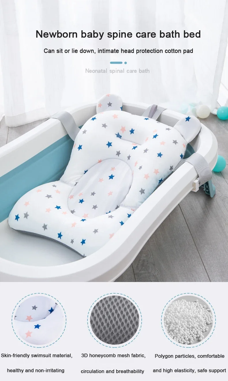 Detalle del asiento de baño plegable