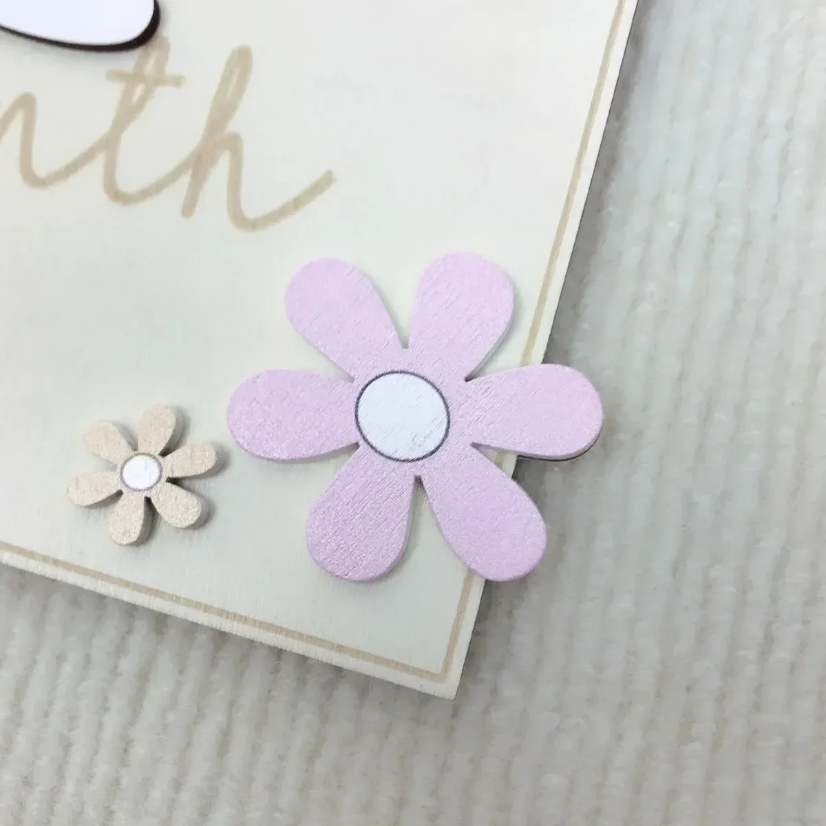 Tarjetas de hito mensual para bebé de fotografía - imagen 4