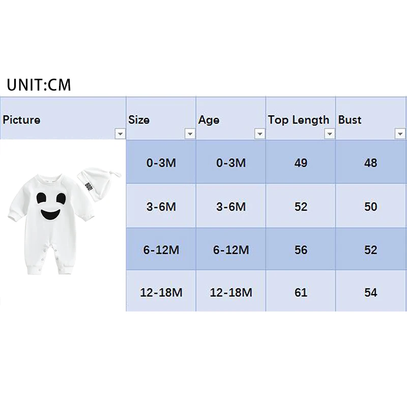 conjunto fantasma bebe halloween