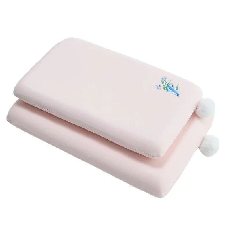 Almohada infantil de algodón viscoelástica con núcleo lavable extraíble - imagen 2