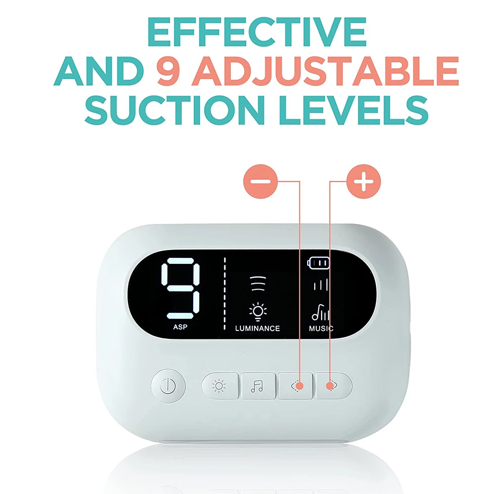 Aspirador nasal eléctrico para bebé con luz y música - imagen 5