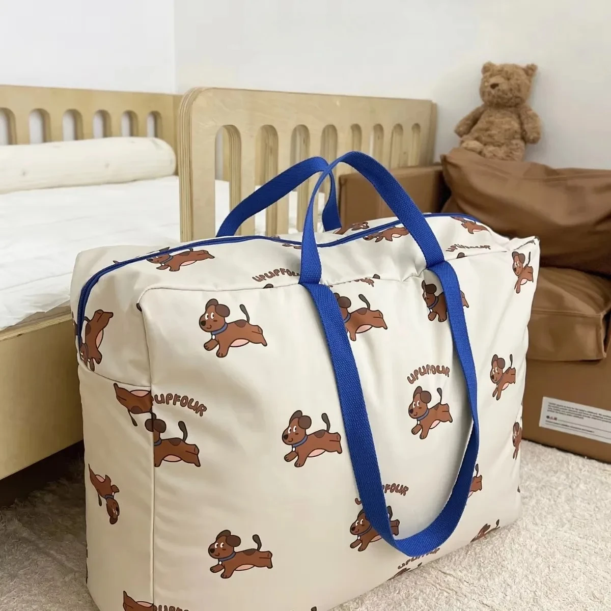 Bolsa para pañales impermeable de viaje, gran capacidad - imagen 4