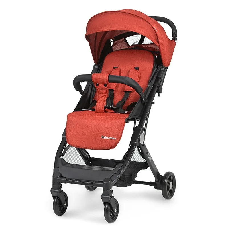 Cochecito de bebé reclinable con plegado clic y asiento - imagen 3
