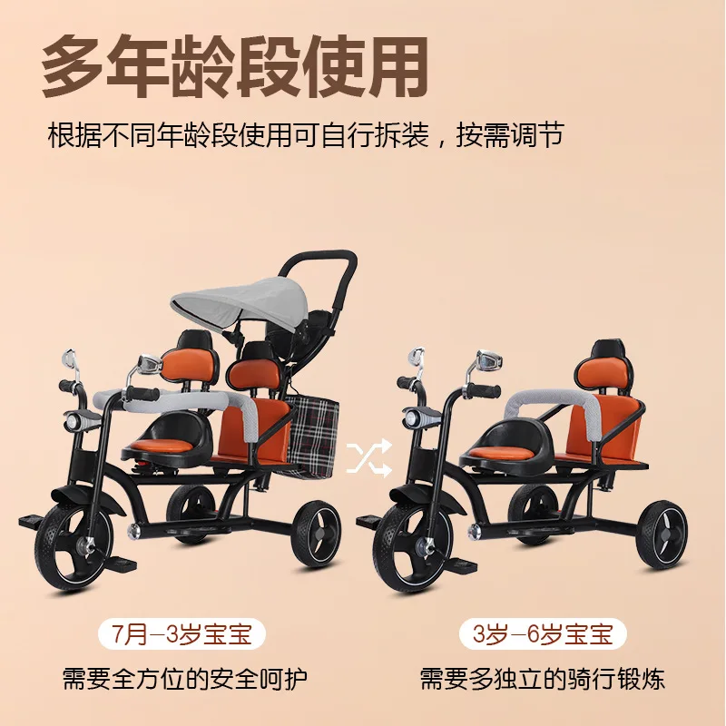 Triciclo evolutivo 3 en 1 – Carrito y bicicleta infantil - imagen 2