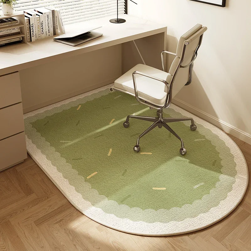 Alfombrilla antideslizante redonda para silla de estudio infantil - imagen 3
