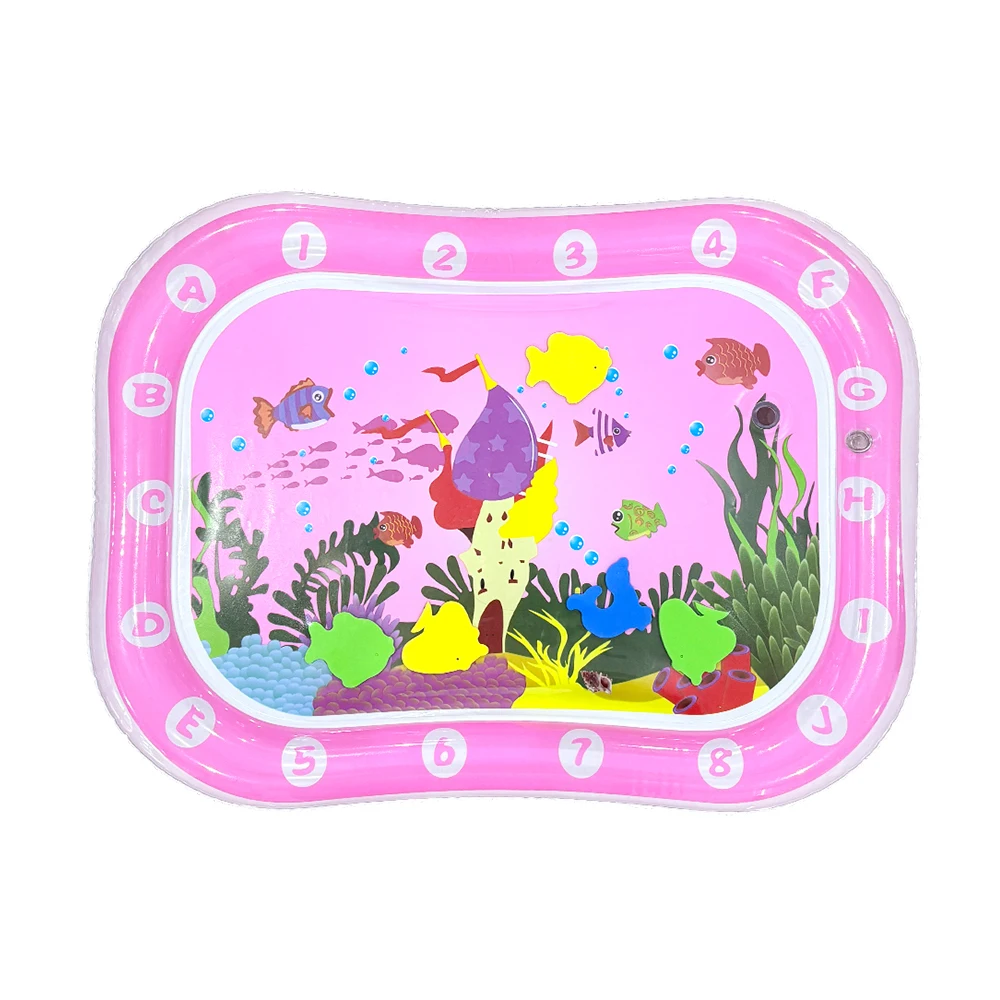 Esterilla de juego acuático inflable para barriga de bebé - imagen 2
