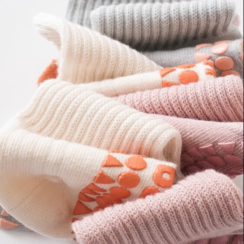 Lawadka Calcetines Algodón Antideslizantes para Niños - imagen 5