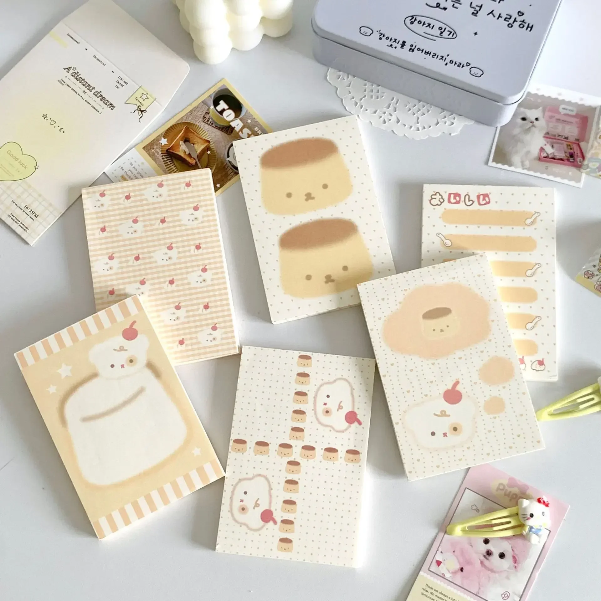 Bloc de notas adhesivas kawaii para álbum de recortes - imagen 4