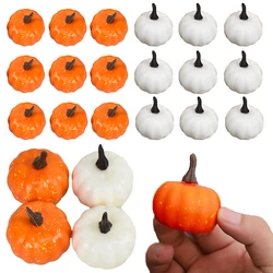 Mini calabazas realistas para centro de mesa Halloween