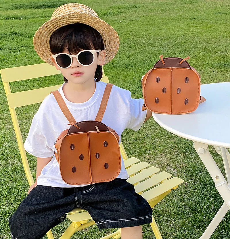 Mochila mariquita bebé - Morral escolar versátil para guardería